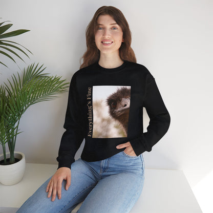 "Everything Is Fine" Sweatshirt (Style 1) - Ships from Australia