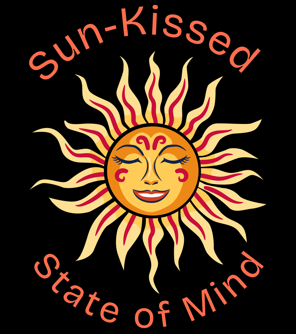 "Sunkissed State of Mind" T-shirt - Ships from Australia