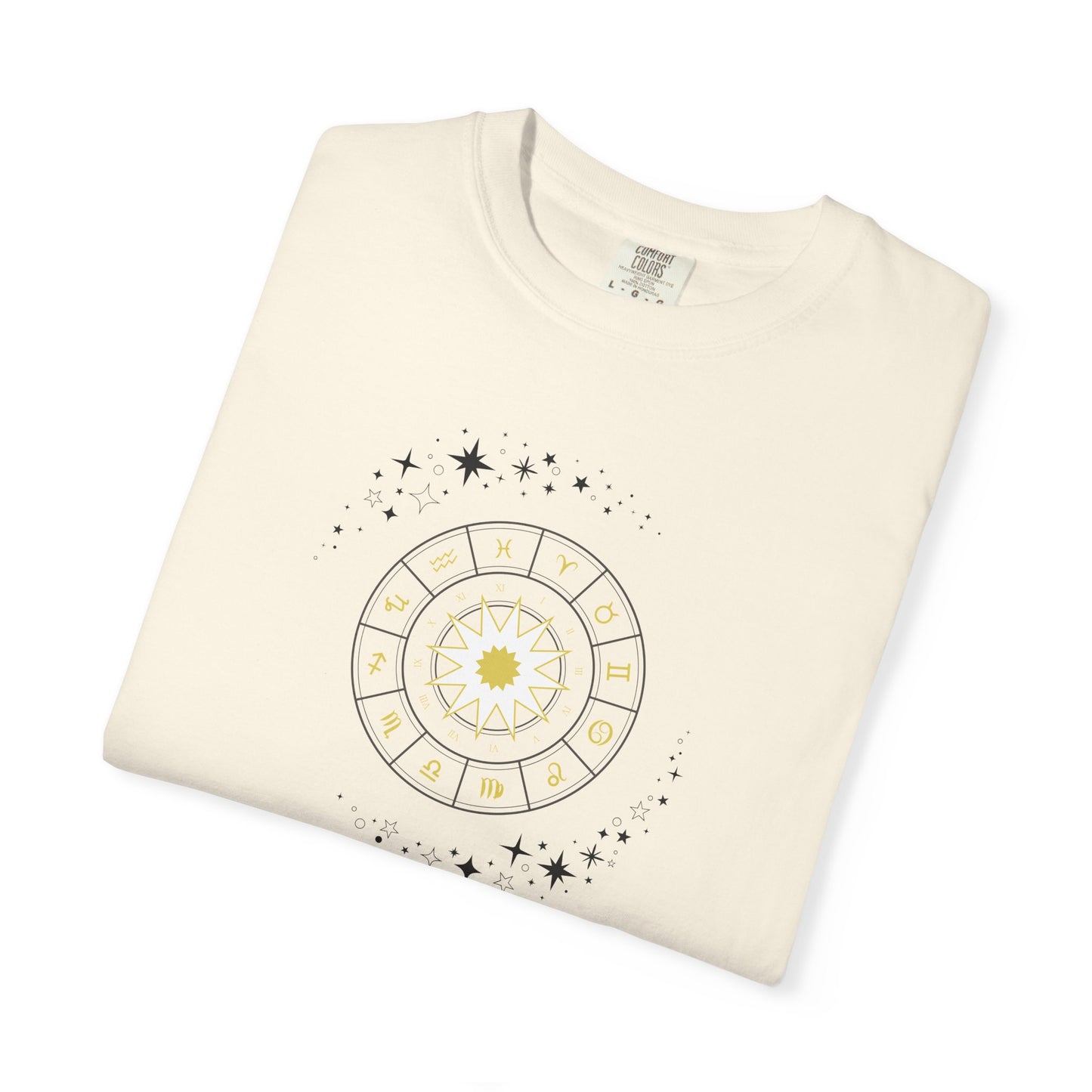 Celestial Zodiac Wheel T-Shirt — Ships from Australia