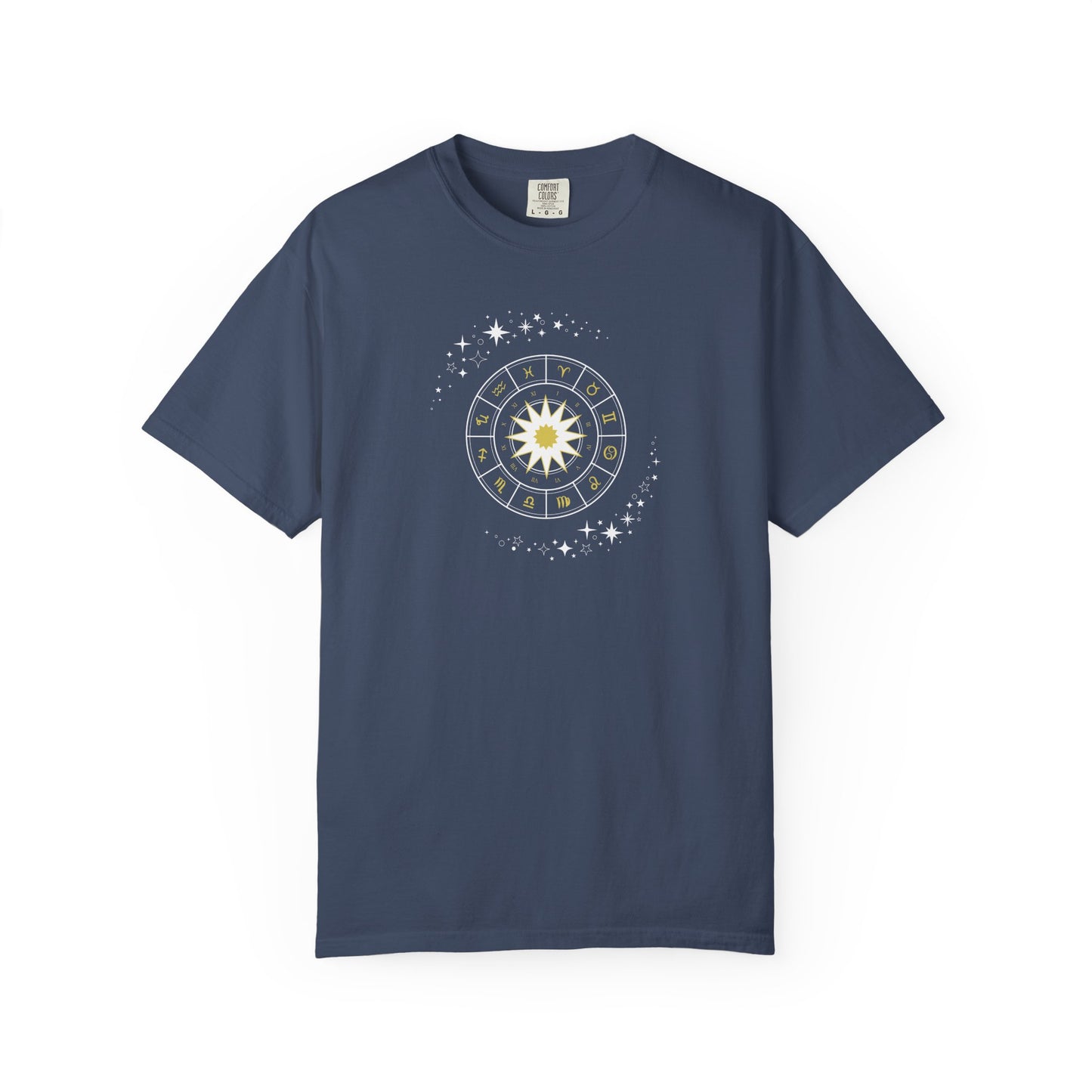 Celestial Zodiac Wheel T-Shirt — Ships from Australia