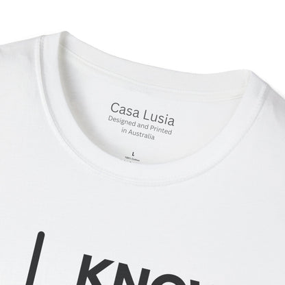 "Known At This Address" Cotton Cat T-Shirt - Ships from Australia