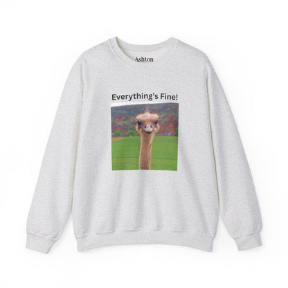 "Everything's Fine!" (Style 2) Sweatshirt - Ships from Australia