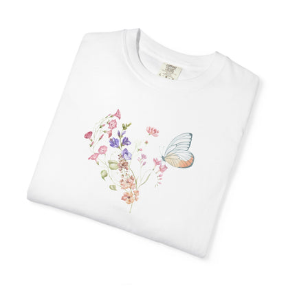 Wildflowers Cotton T-Shirt (Style 2) - ships from Australia