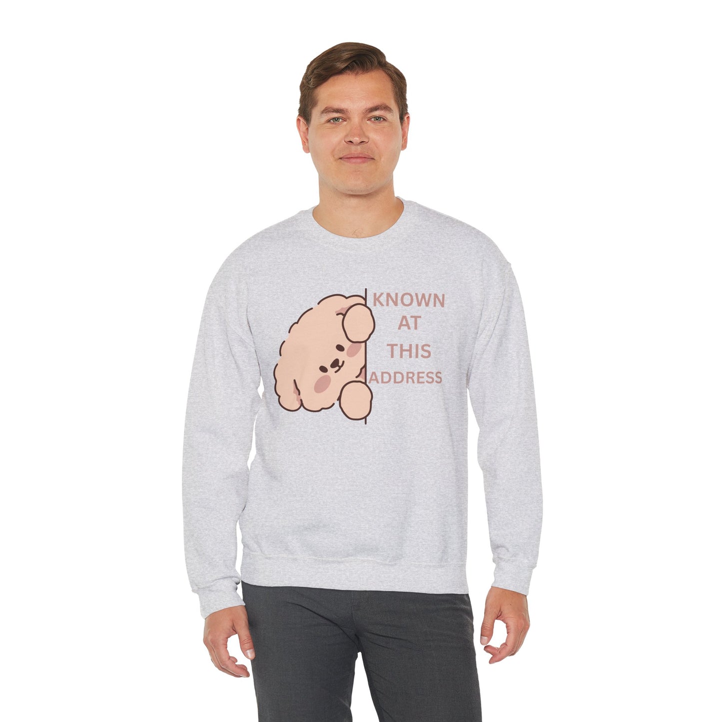"Known At This Address" Dog Sweatshirt  - Ships from Australia
