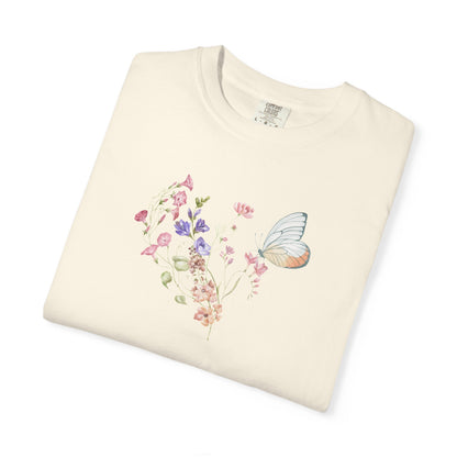 Wildflowers Cotton T-Shirt (Style 2) - ships from Australia