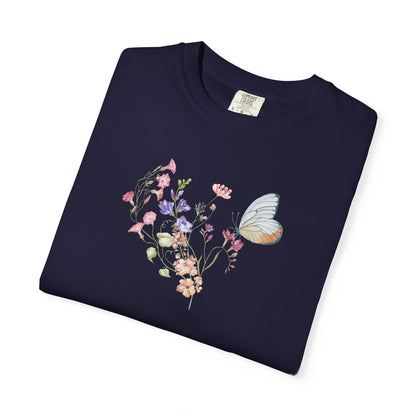 Wildflowers Cotton T-Shirt (Style 2) - ships from Australia