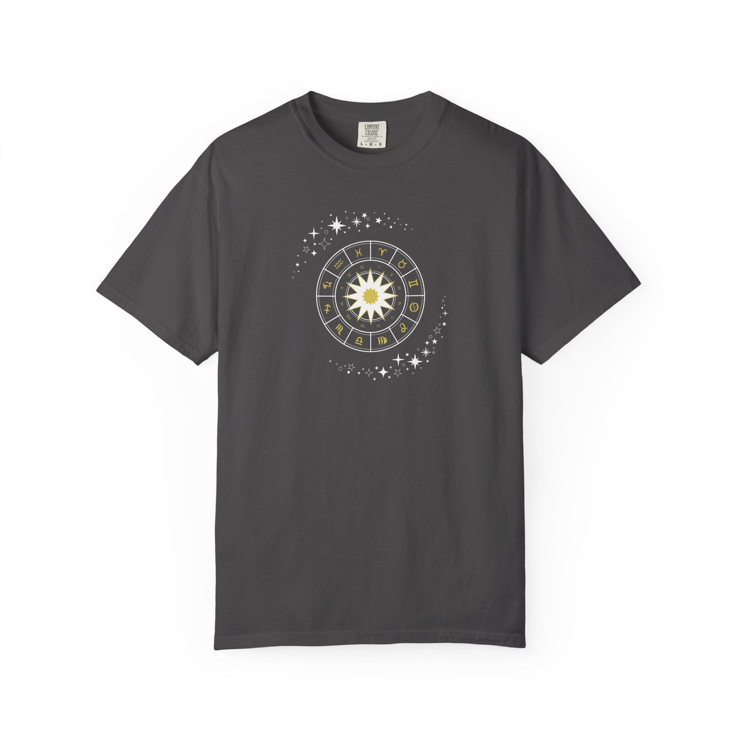 Celestial Zodiac Wheel T-Shirt — Ships from Australia