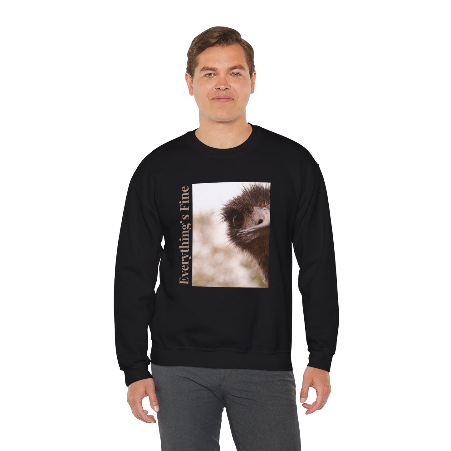 "Everything Is Fine" Sweatshirt (Style 1) - Ships from Australia