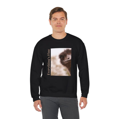 "Everything Is Fine" Sweatshirt (Style 1) - Ships from Australia