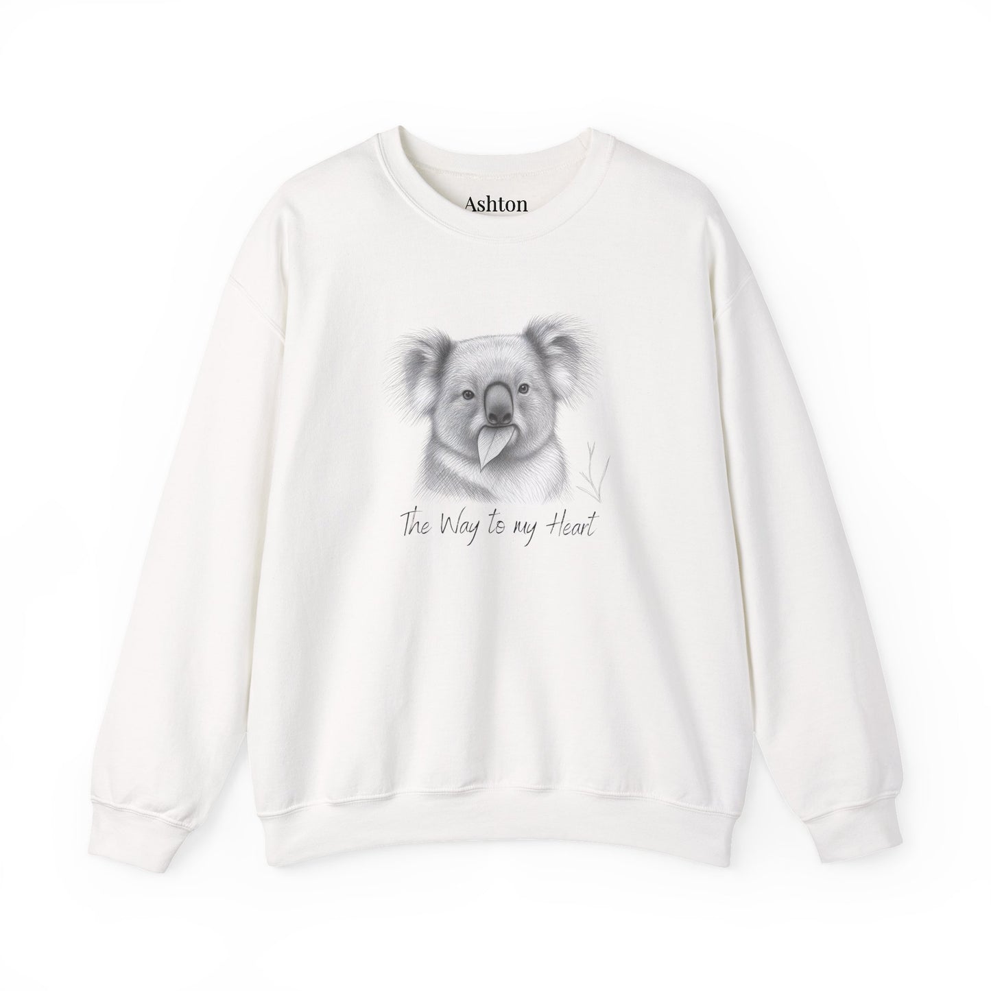 "The Way to My Heart" Koala Sweatshirt - Ships from Australia