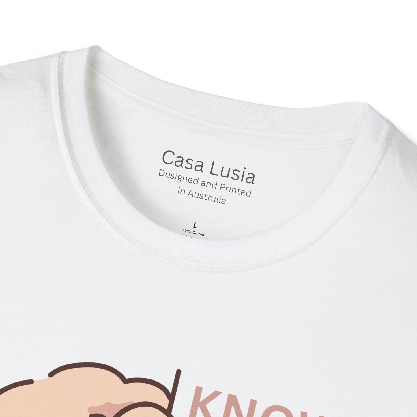 "Known At This Address" Cotton Dog T-Shirt - Ships from Australia