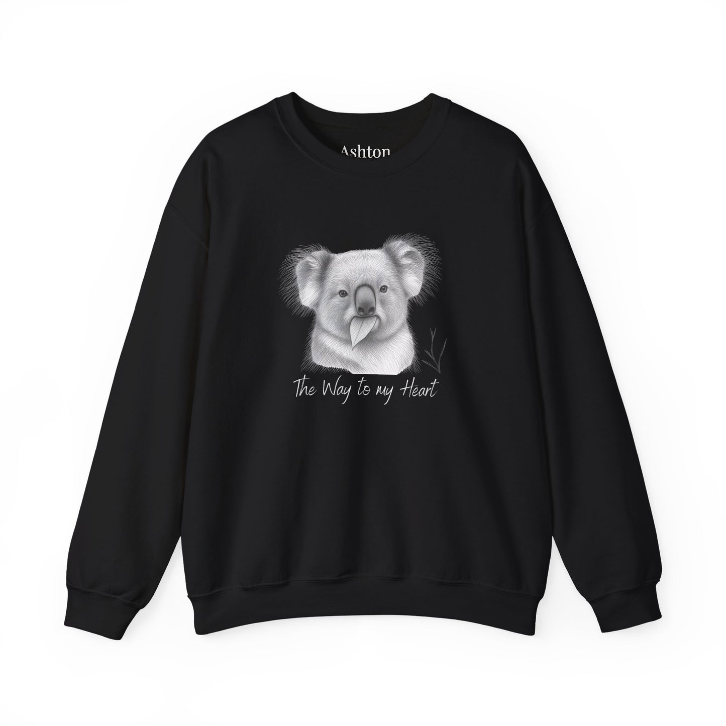 "The Way to My Heart" Koala Sweatshirt - Ships from Australia