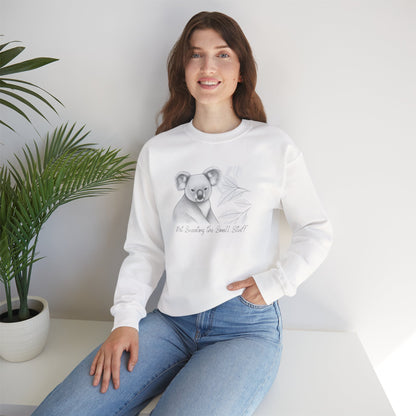 "Not Sweating the Small Stuff" Koala Sweatshirt - Ships from Australia