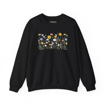 Wildflowers Sweatshirt - Ships from Australia