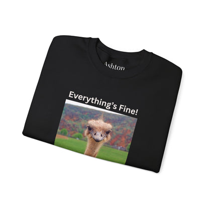 "Everything's Fine!" (Style 2) Sweatshirt - Ships from Australia