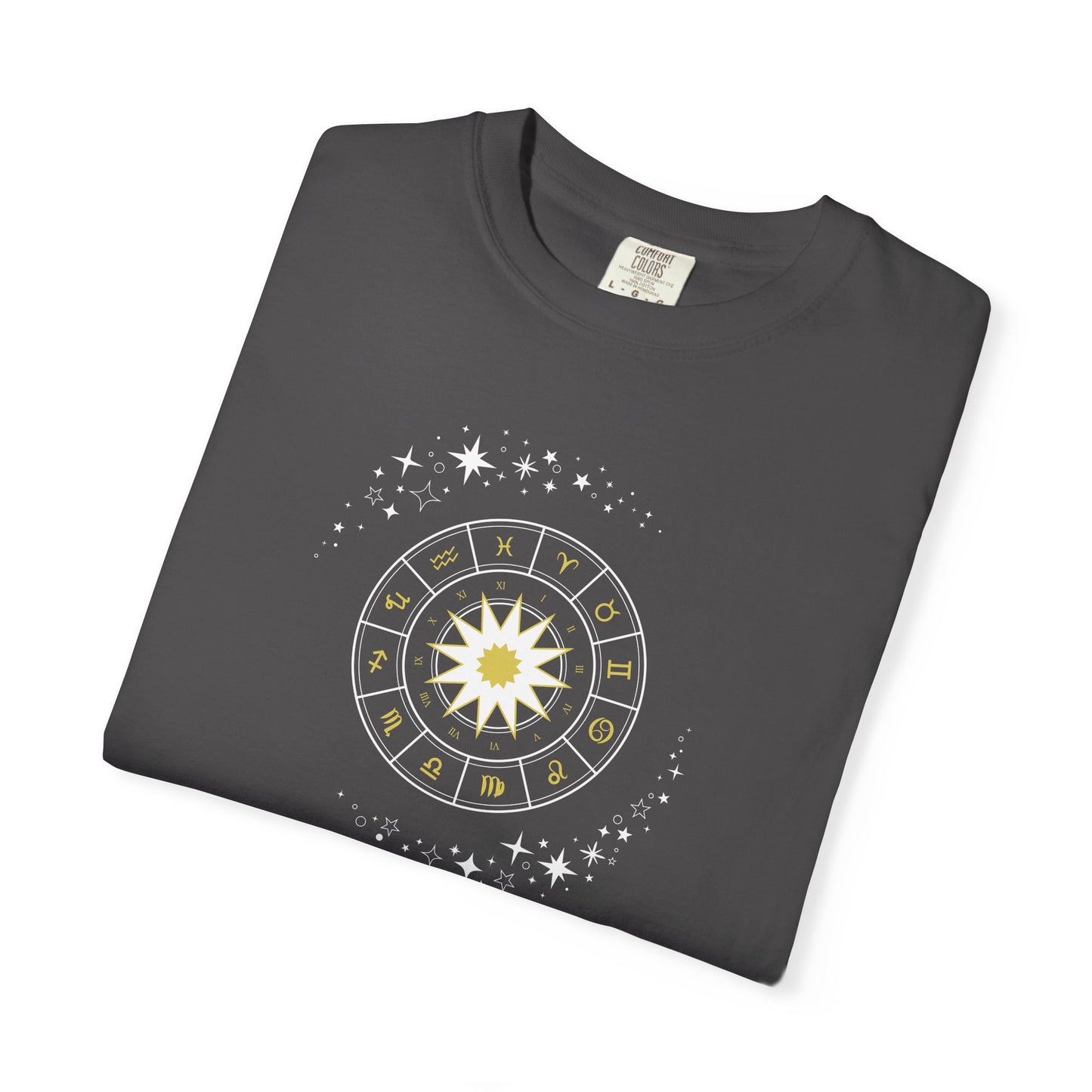 Celestial Zodiac Wheel T-Shirt — Ships from Australia