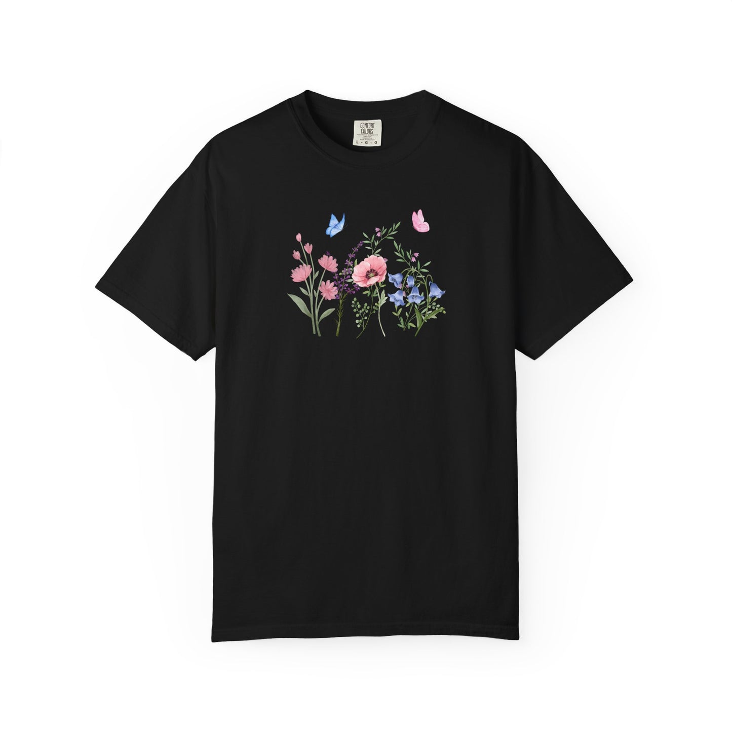 Butterflies and Flowers t-shirt - Ships from Australia