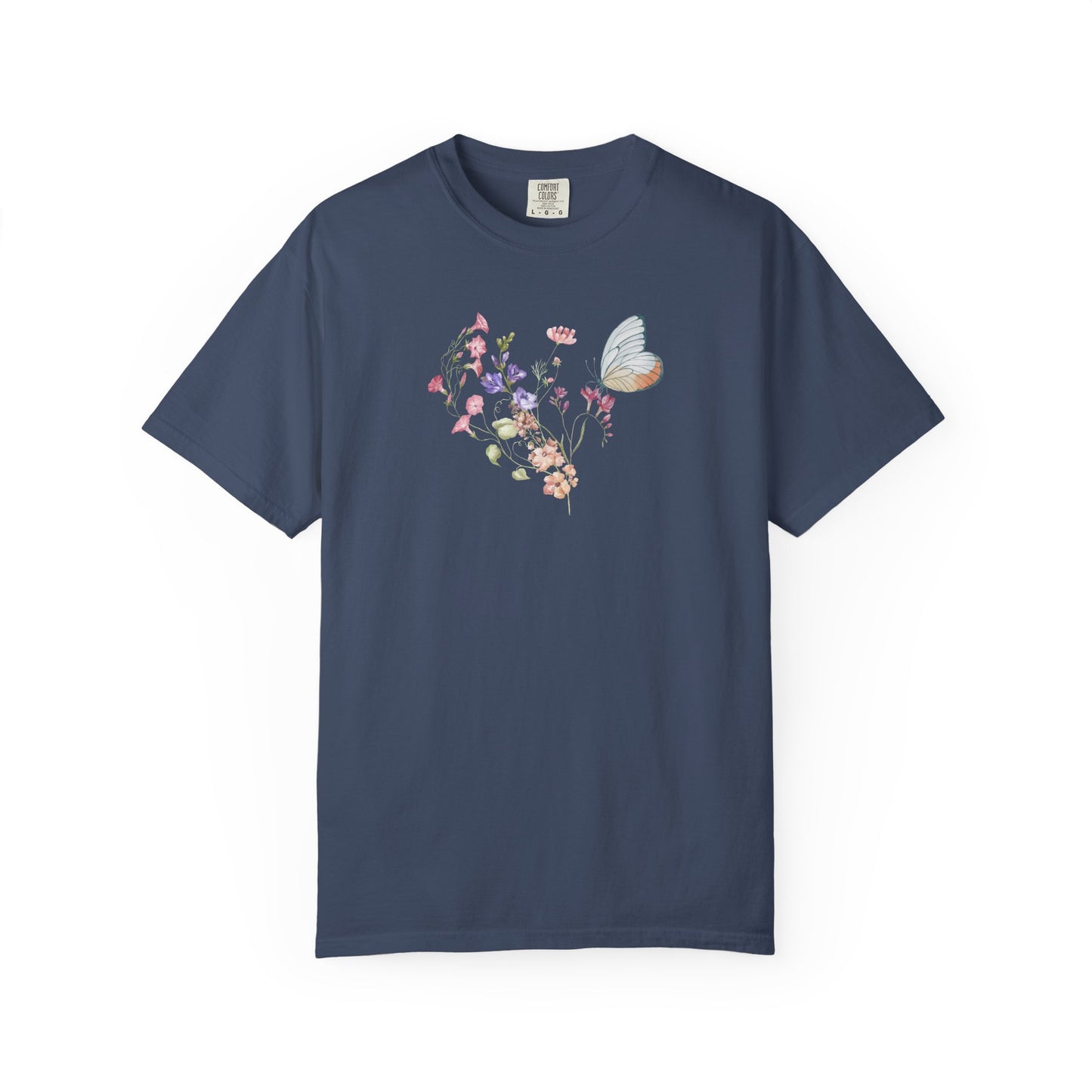 Wildflowers Cotton T-Shirt (Style 2) - ships from Australia