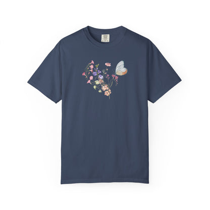 Wildflowers Cotton T-Shirt (Style 2) - ships from Australia