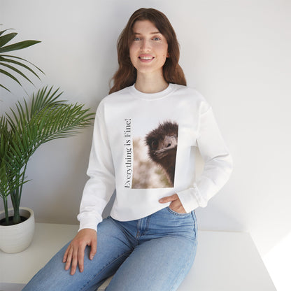 "Everything Is Fine" Sweatshirt (Style 1) - Ships from Australia