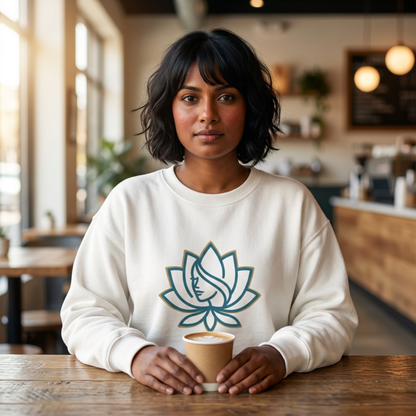 Lotus Lady Sweatshirt - Ships from Australia